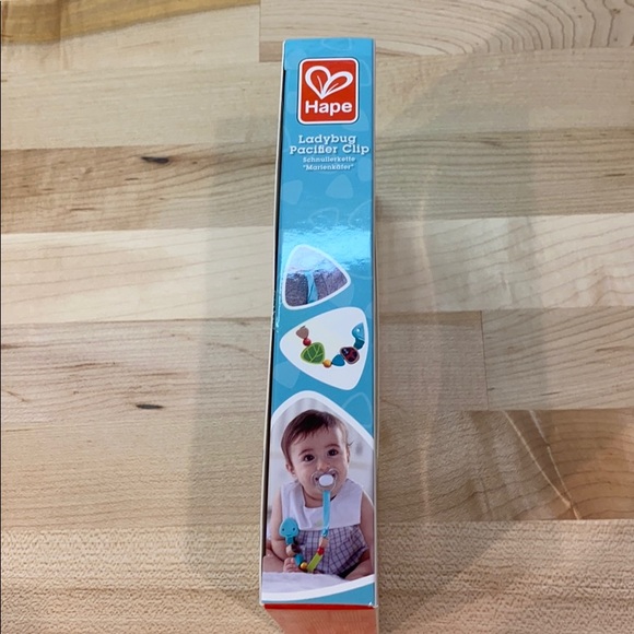 Ladybug Hape Pacifier Clip - Picture 4 of 5